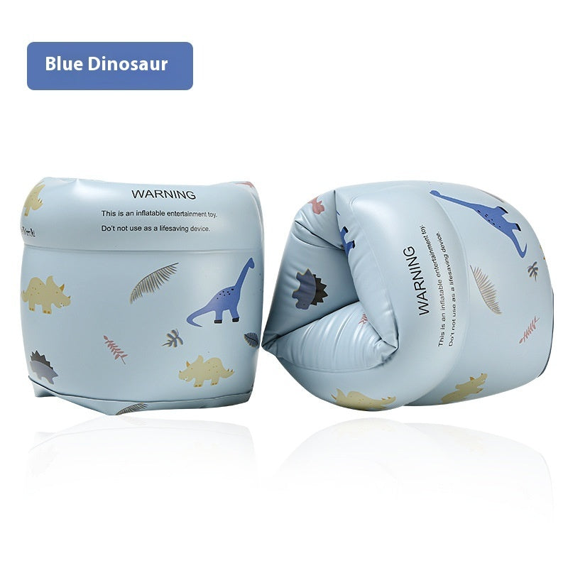 Ins Retro Style Cute Children Arm Floats Long White Silk Sleeves