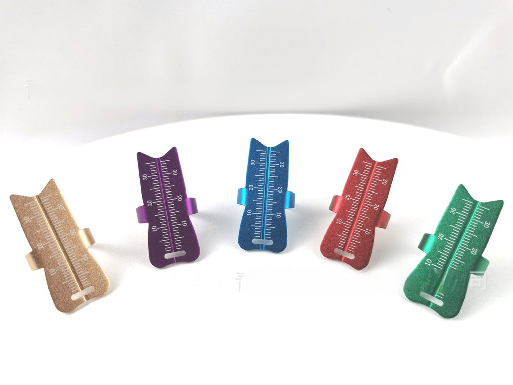 Aluminum Alloy Ring Tooth-shaped Ring Measuring Scale