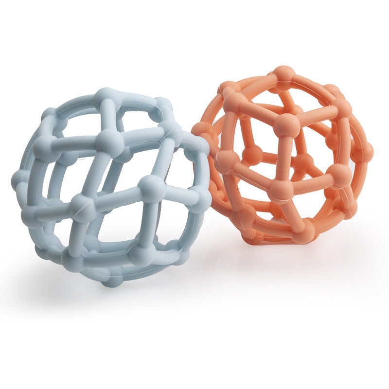 Baby Silicone Ball Newborn Soft Ball Round Hollow Small