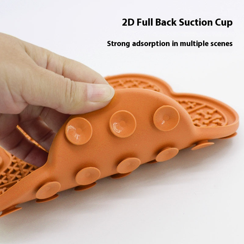 Silicone Pet Licking Mat Cleaning Shower Distraction Slow Food