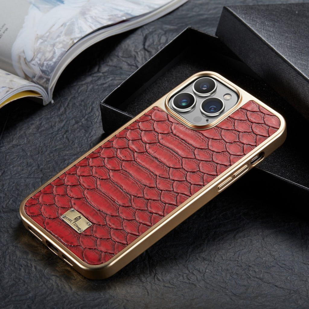 Python Pattern Business Electroplating Phone Case