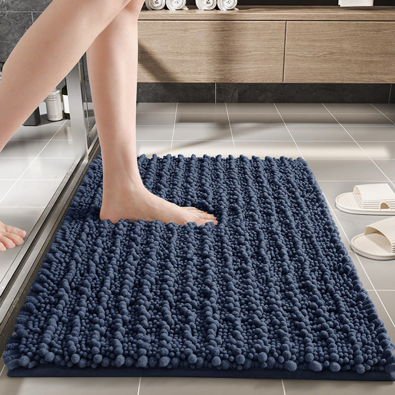 Floor Mat Bathroom Chenille Thickened Non-slip