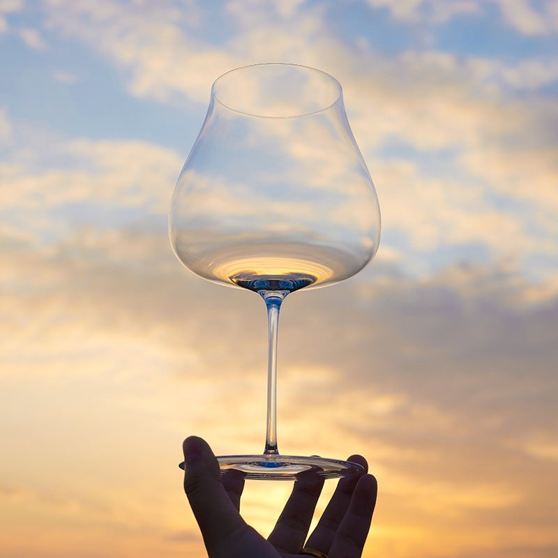 Ultra-thin Rod High Quality Handmade Red Wine Sensory Cup Super Beautiful