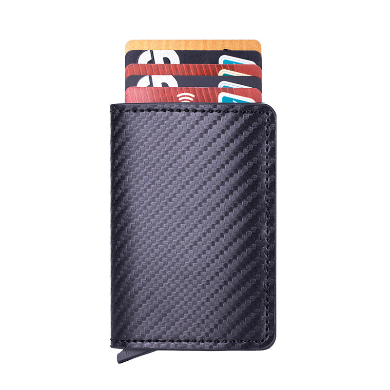 Metallic Aluminium Anti-theft Swiping Anti-magnetic RFID Wallet Card Holder