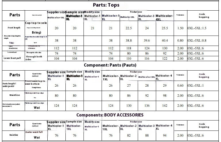 Women's Embroidered Steel Bra Garter Lace Suit