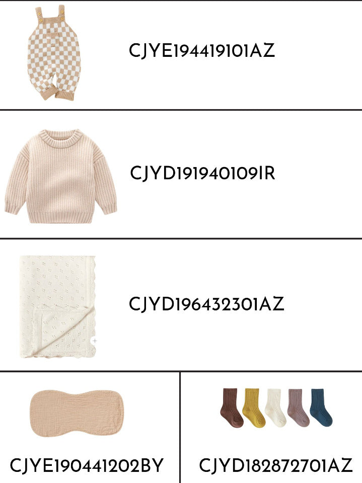 Infant Checkerboard One-piece Romper