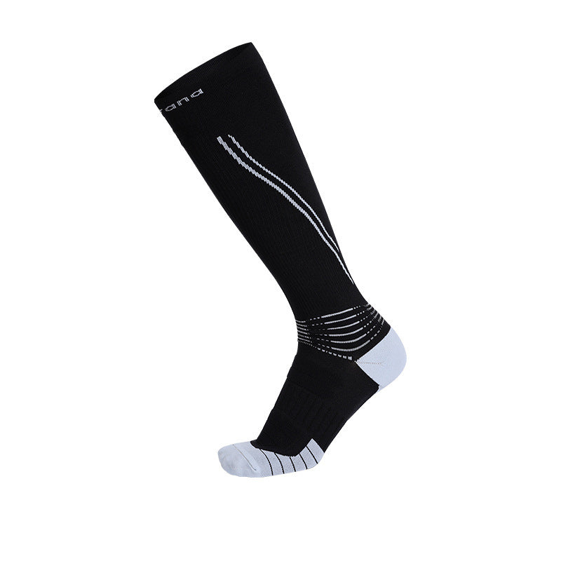 Marathon Running Sports Breathable Terry Long Socks