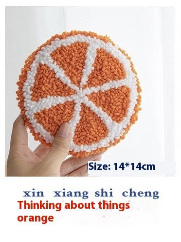 Diy Handmade Coaster Material Package Creative Fruit