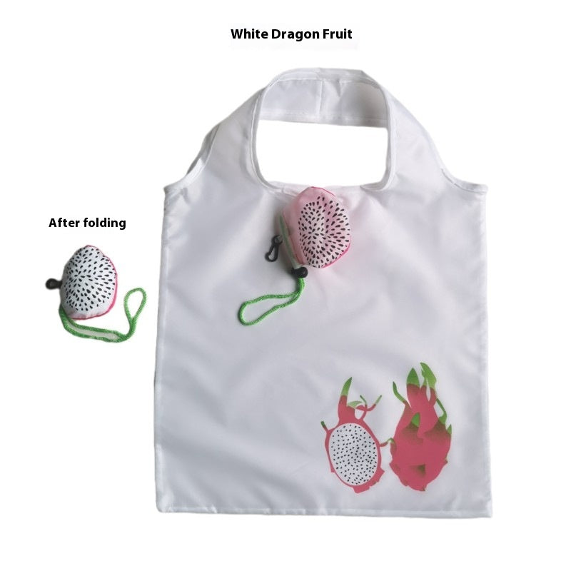 Portable Strawberry Folding Shopping Bag