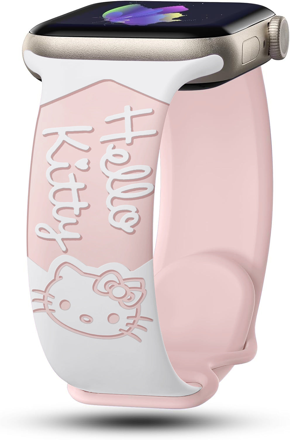 Laser Carving Embossed Castle Paradise Paisley Strap