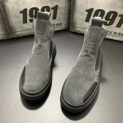 Thick Bottom Work Shoes Youth Booties