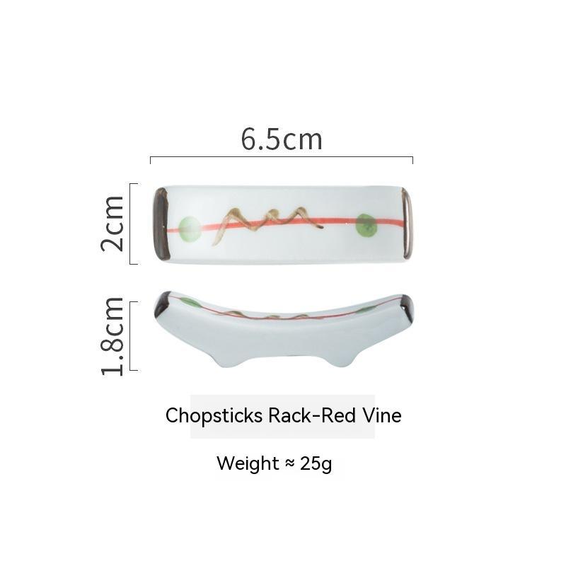 Chopsticks Shelf Japanese Ceramic Hotel Table Setting