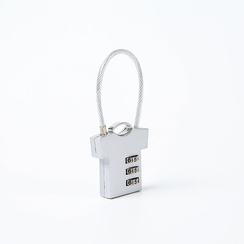 Small Padlock With Password Required Locker Luggage