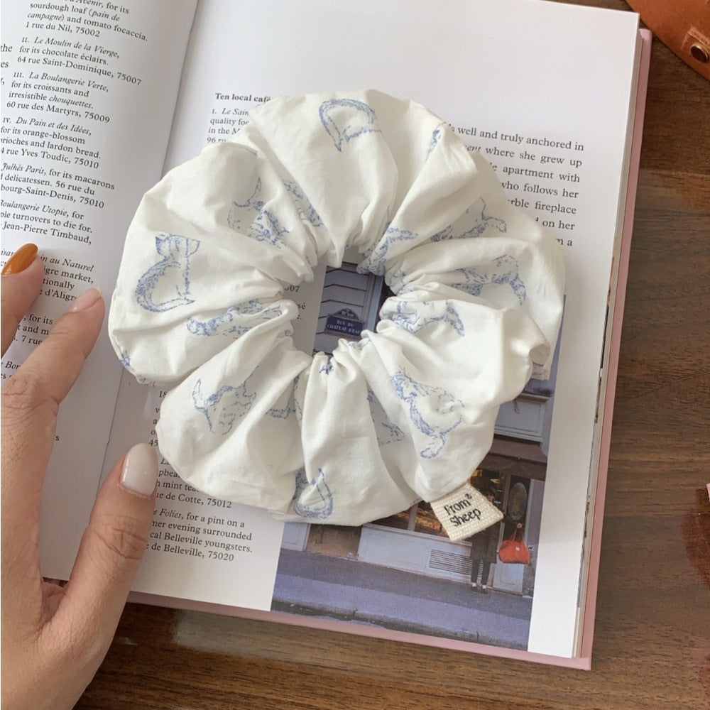 Large Intestine Hair Ring Headdress Female Simple Headband