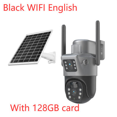 Solar Surveillance Camera Mobile Phone Remote HD Night Vision