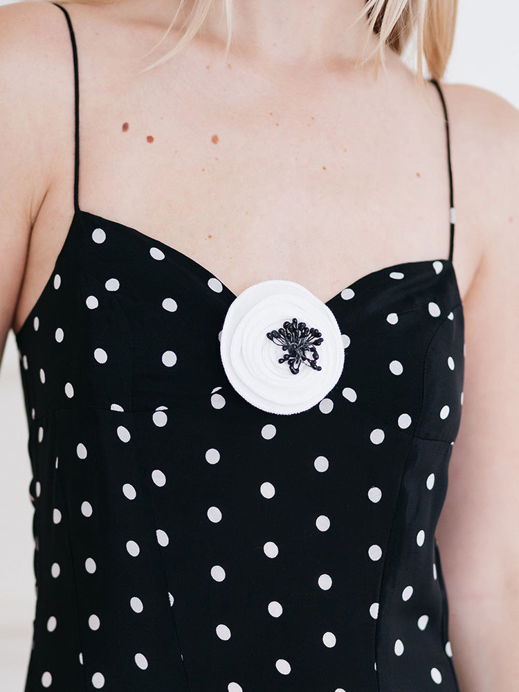 Women's Fashion Personalized Flower Sling Dress