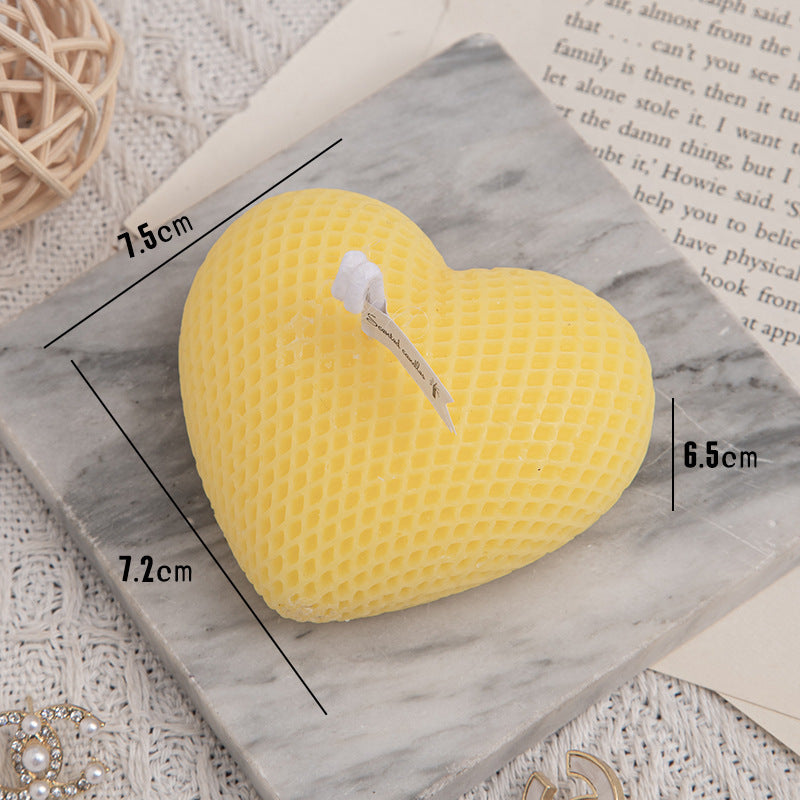 Woven Love Aromatherapy Candle With Hand Gift