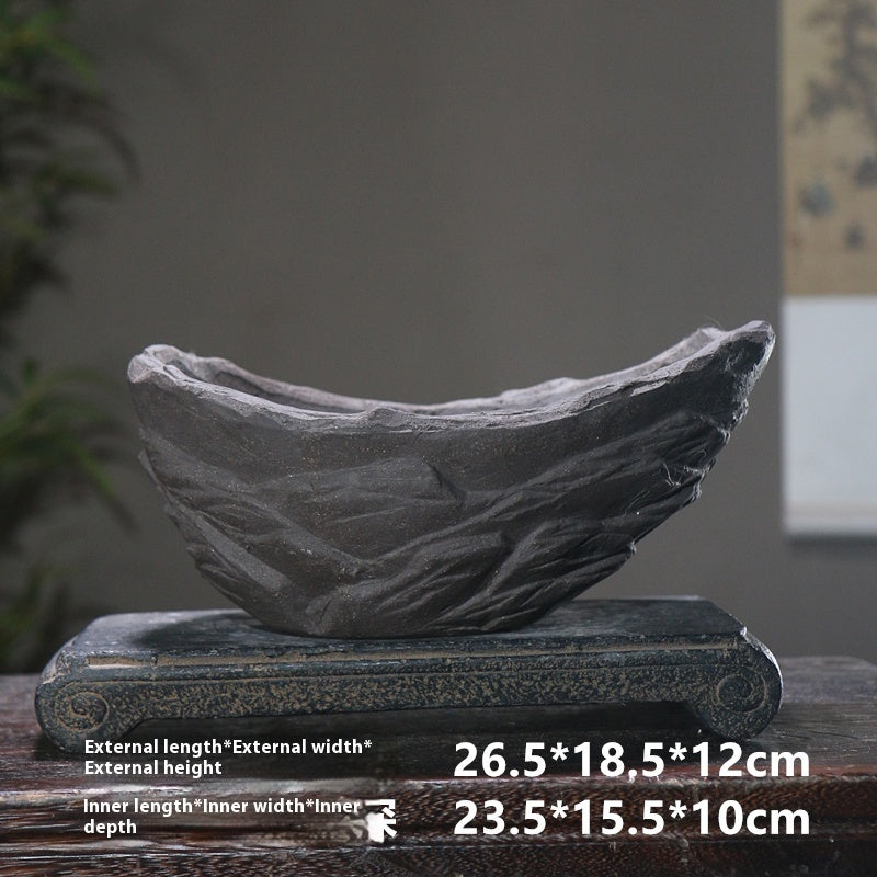 Purple Clay Flower Pot Southern Barbarian Alien Creativity