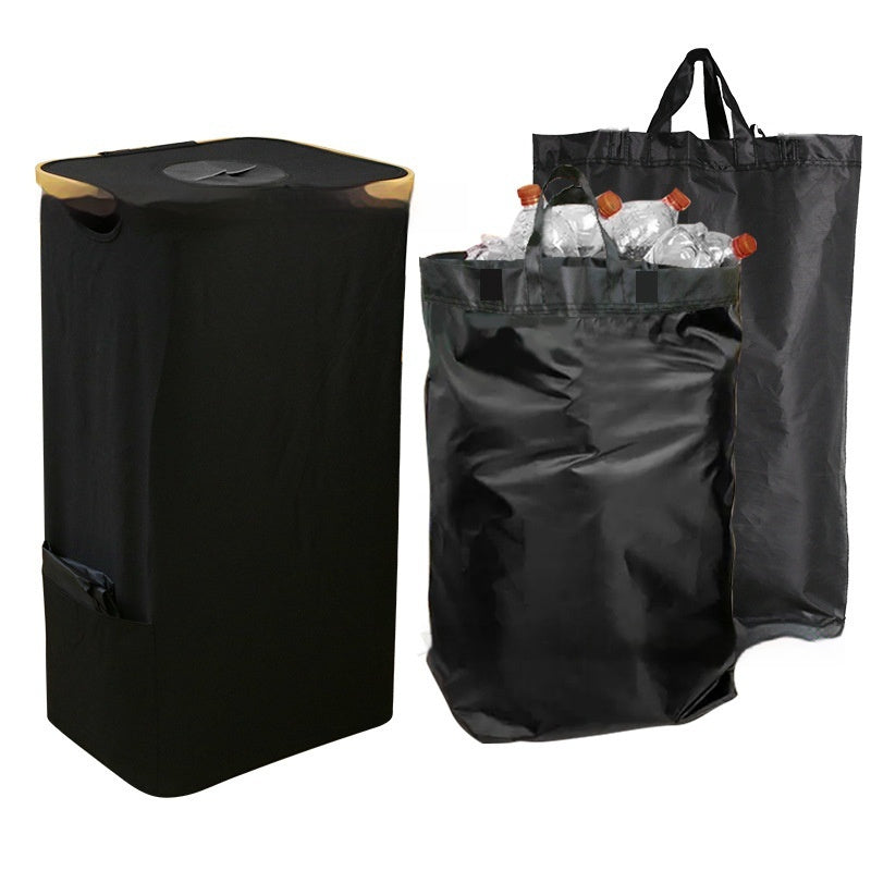 Recycle Beverage Bottle Large Capacity Foldable Storage Basket