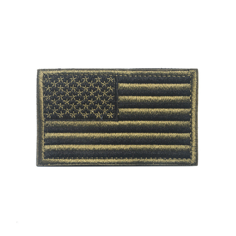 Velcro Label Stars And Stripes Embroidered Cloth Tips Qi Zhang