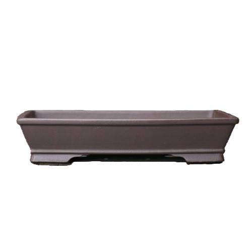 Purple Sand Flower Pot Rectangular Shallow Basin Square Bonsai Basin