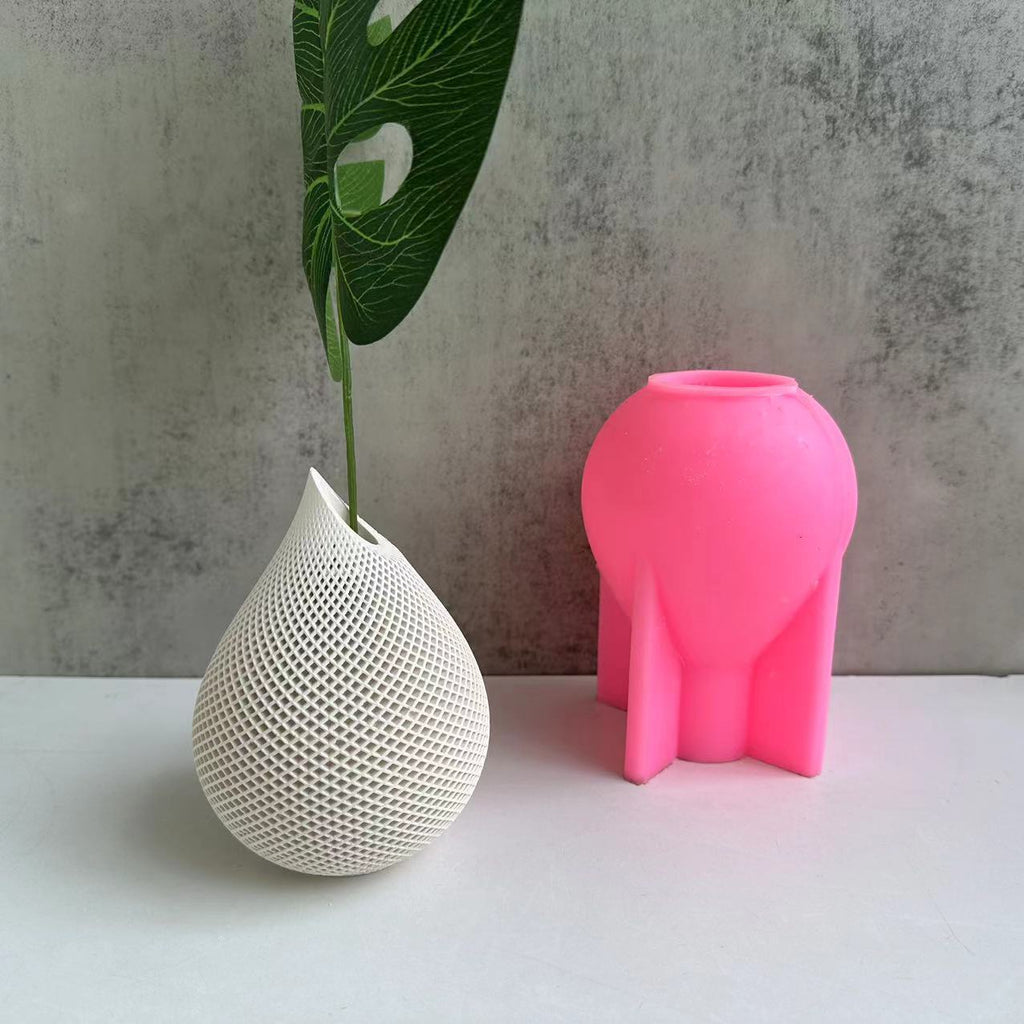 Water Drop Vase Silicone Mold