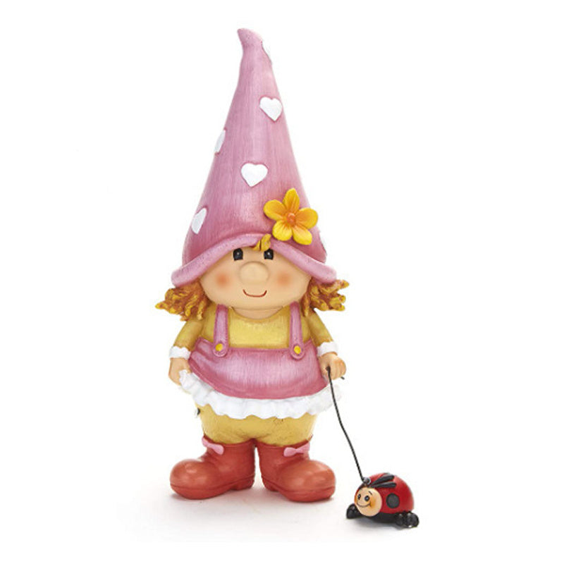 Garden Gnome Friend Watering Flower Statue Decoration Ornaments Resin Crafts