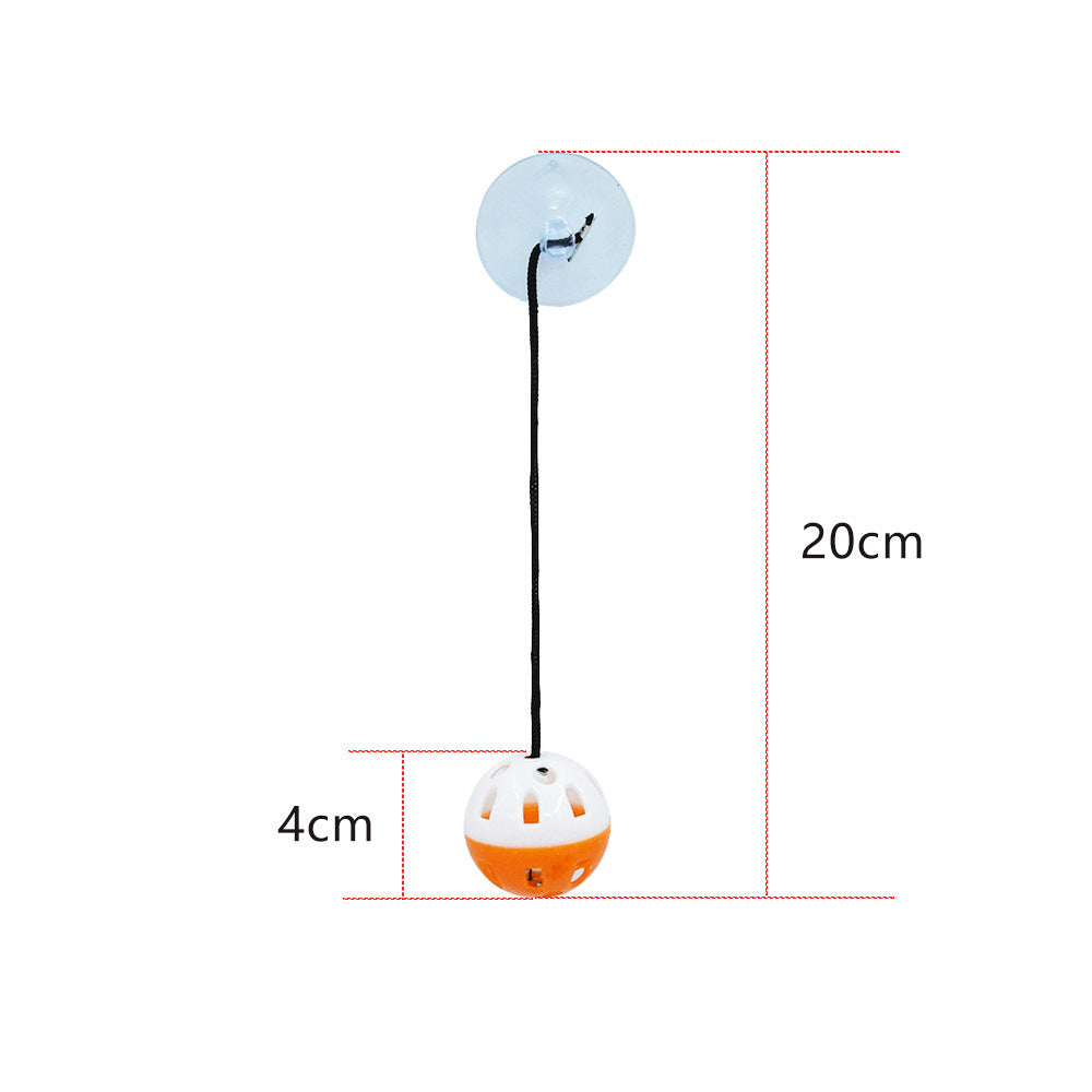 Reptile Toy Bell Ball With Suction Cup