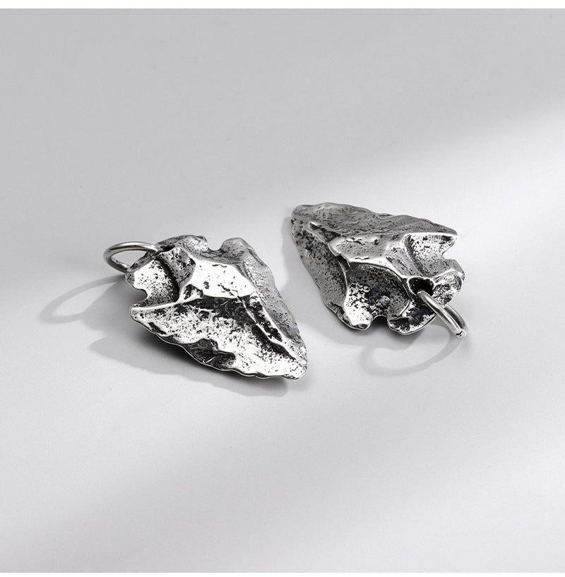 Arrow Silver Pendant Retro Distressed Fashion Hip Hop Personality