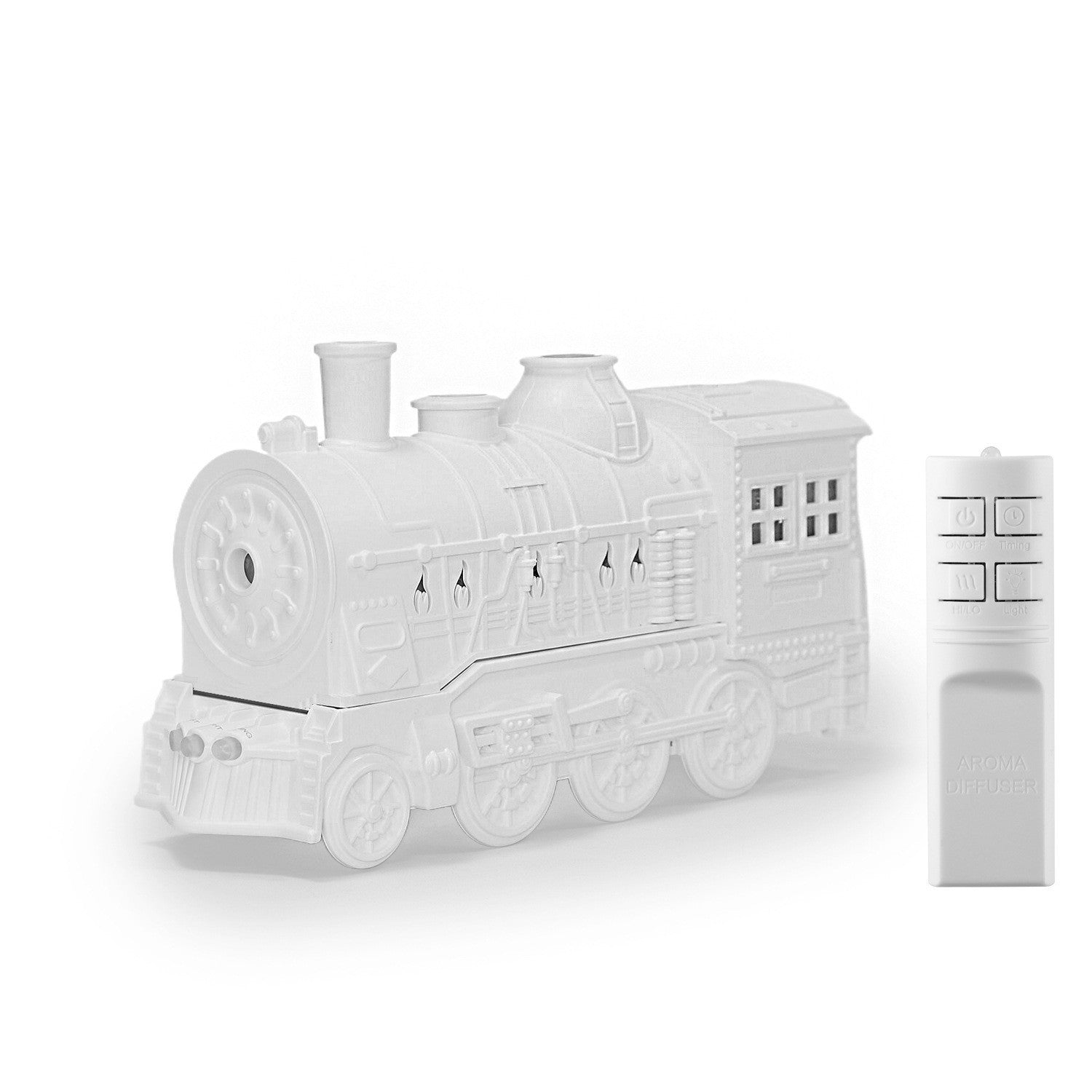 Home Retro Creative All-match Spray Spit Circle Small Train