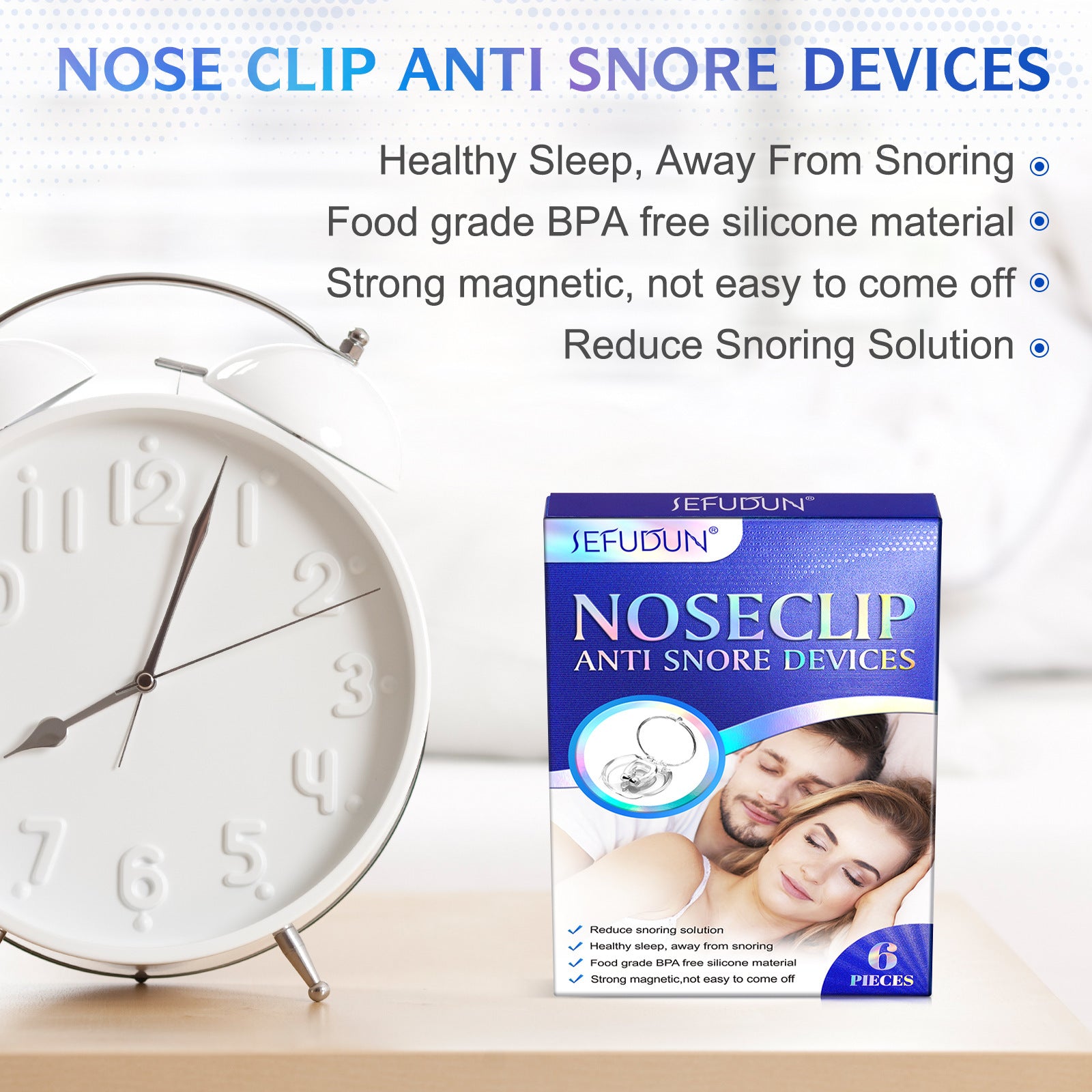 Anti-snoring Men And Women Adult Sleep Silicone Nasal Splint