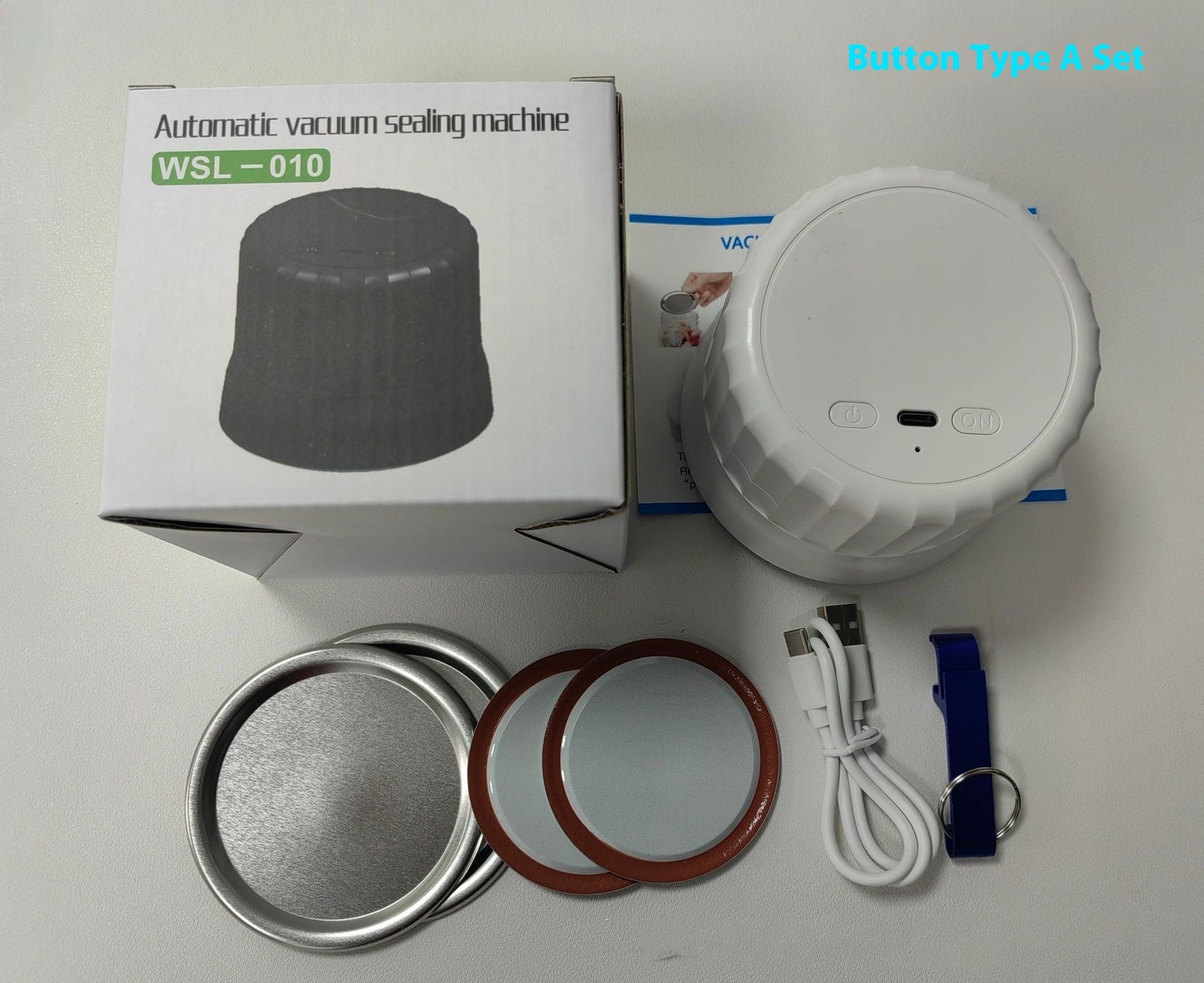 Electric Mason Jar Vacuum Sealing Machine Automatic Integrated