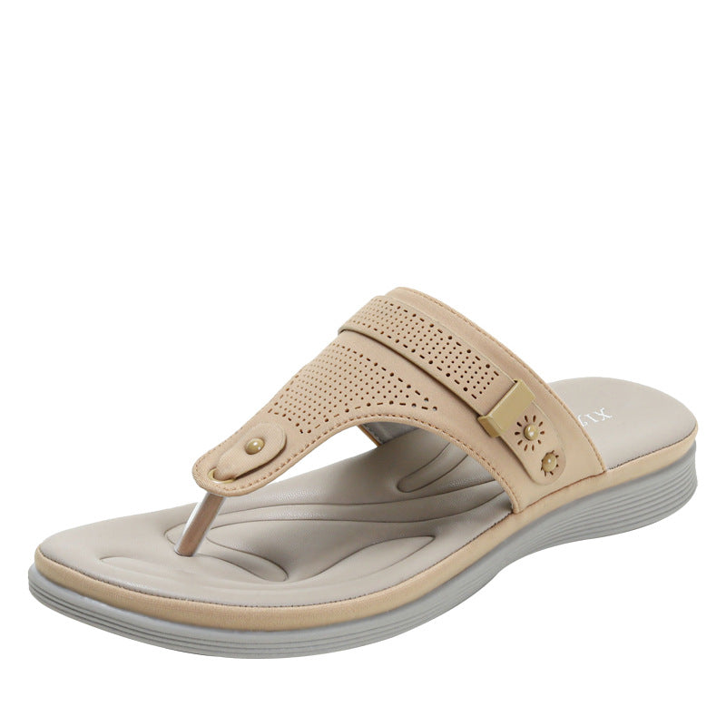 Women's Flip-flops Fashionable Thick-soled Sandals