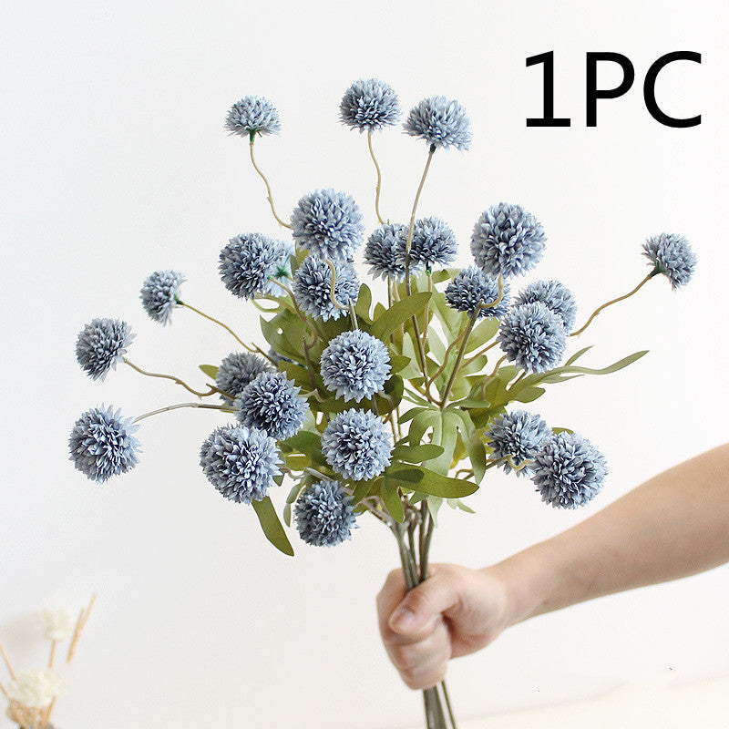 Simulated Flower Living Room Potted Flower Arrangement Ball Decoration