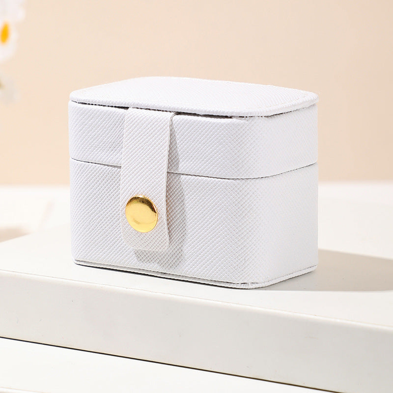Portable Travel Jewelry Box And Small Ring Box
