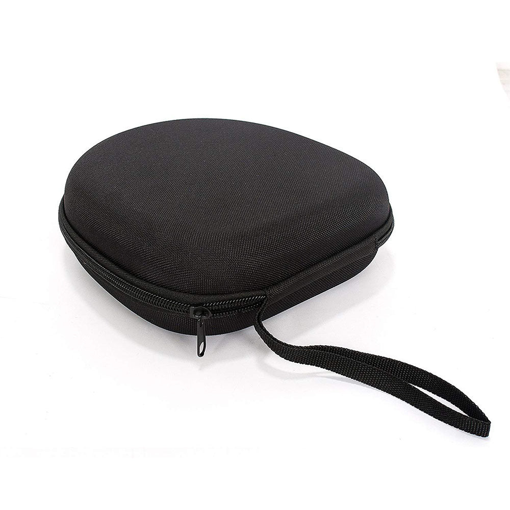 Convenient Black Round Headphone Case