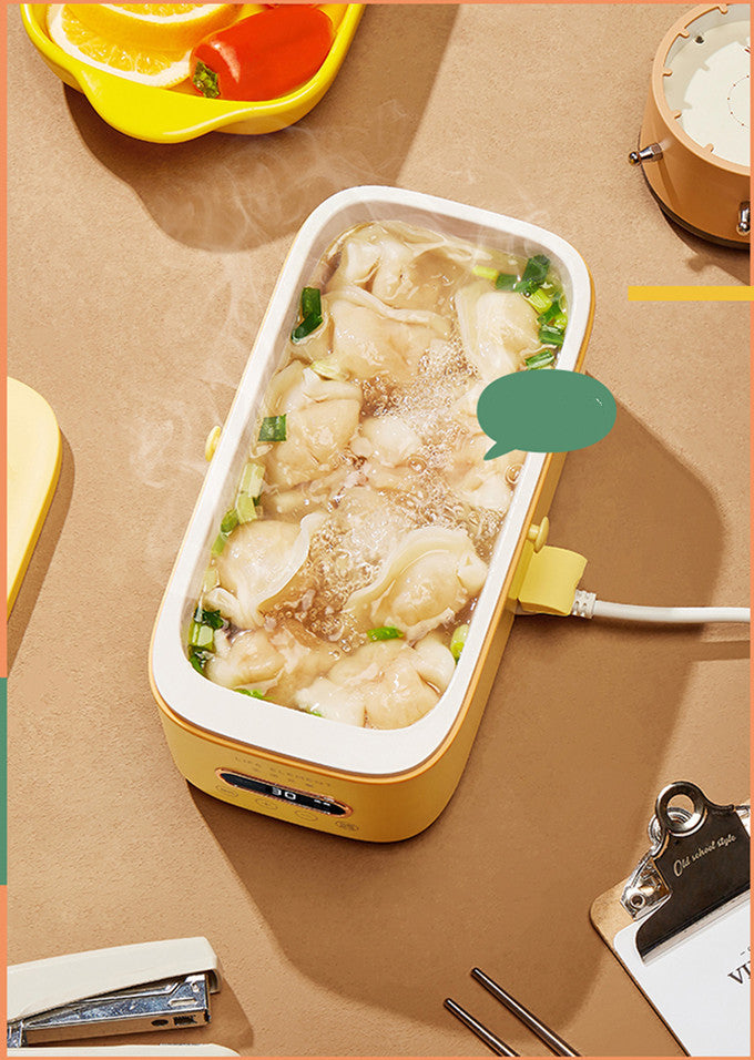 Student Separated Office Worker Portable Weight Loss Meal Without Water Injection Heating Lunch Box
