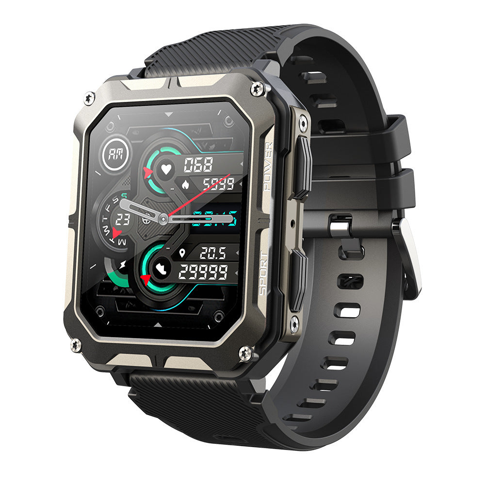 Outdoor Smartwatch with Bluetooth and Health Features