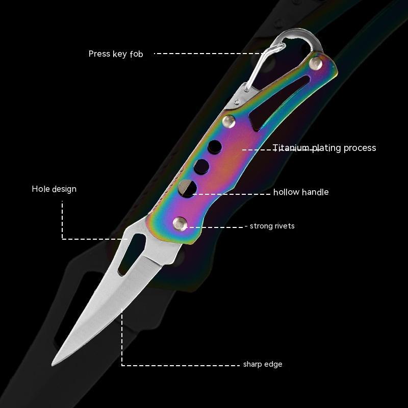 Outdoor Stainless Steel Carry Camping Folding Knife