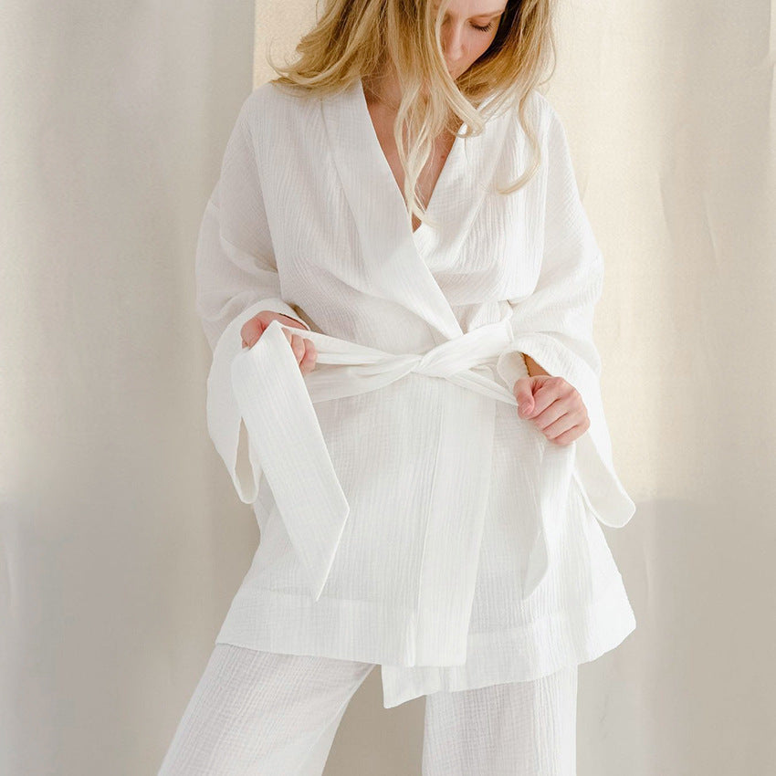 Women's French Loose Cotton Nightgown