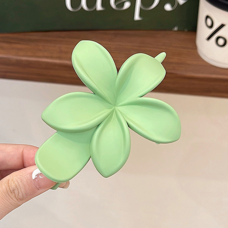 Flower Duckbilled Hair Clip Female Temperament Updo