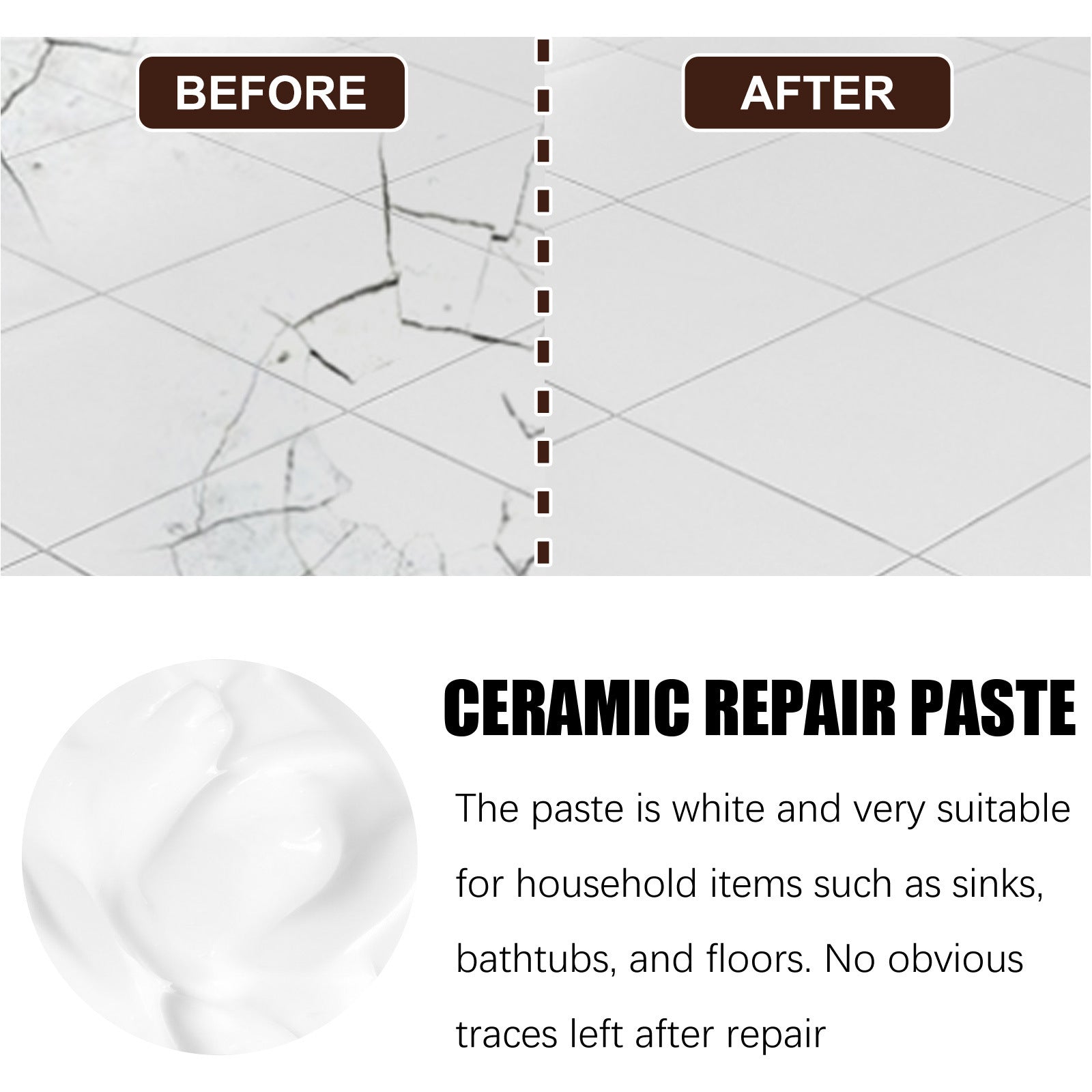 Ceramic Tile Repair Paste Household Stone