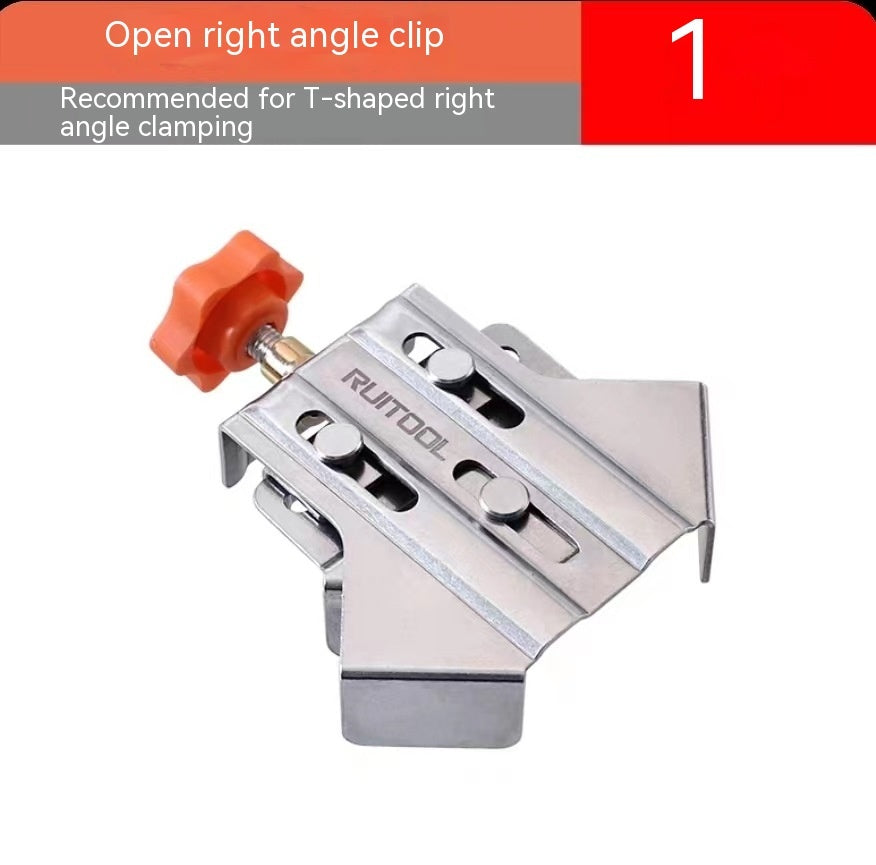 Stainless Steel Woodworking Right Angle Clip Photo Frame And Picture Frame Quick Fixing Clip