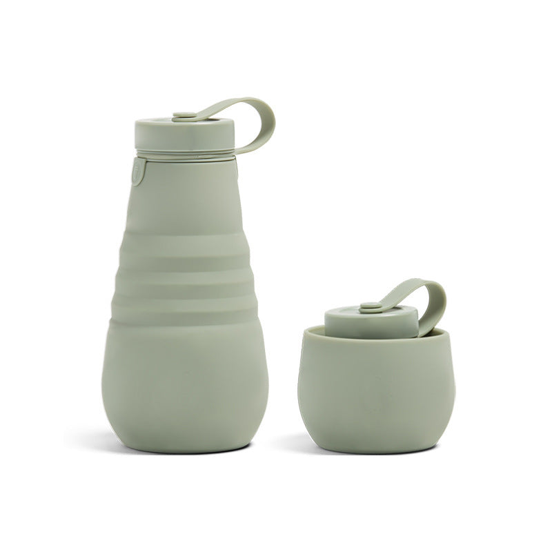 Retractable Sports Silicone Foldable Water Cup