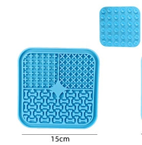 Sucker Slow Food Pad Shower Distracting Pet Pad Silicone Dog Licking Pad Slow Food Pad