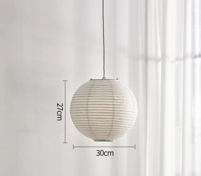 Creative Simplicity Living Room Orb Rice Paper Chandelier