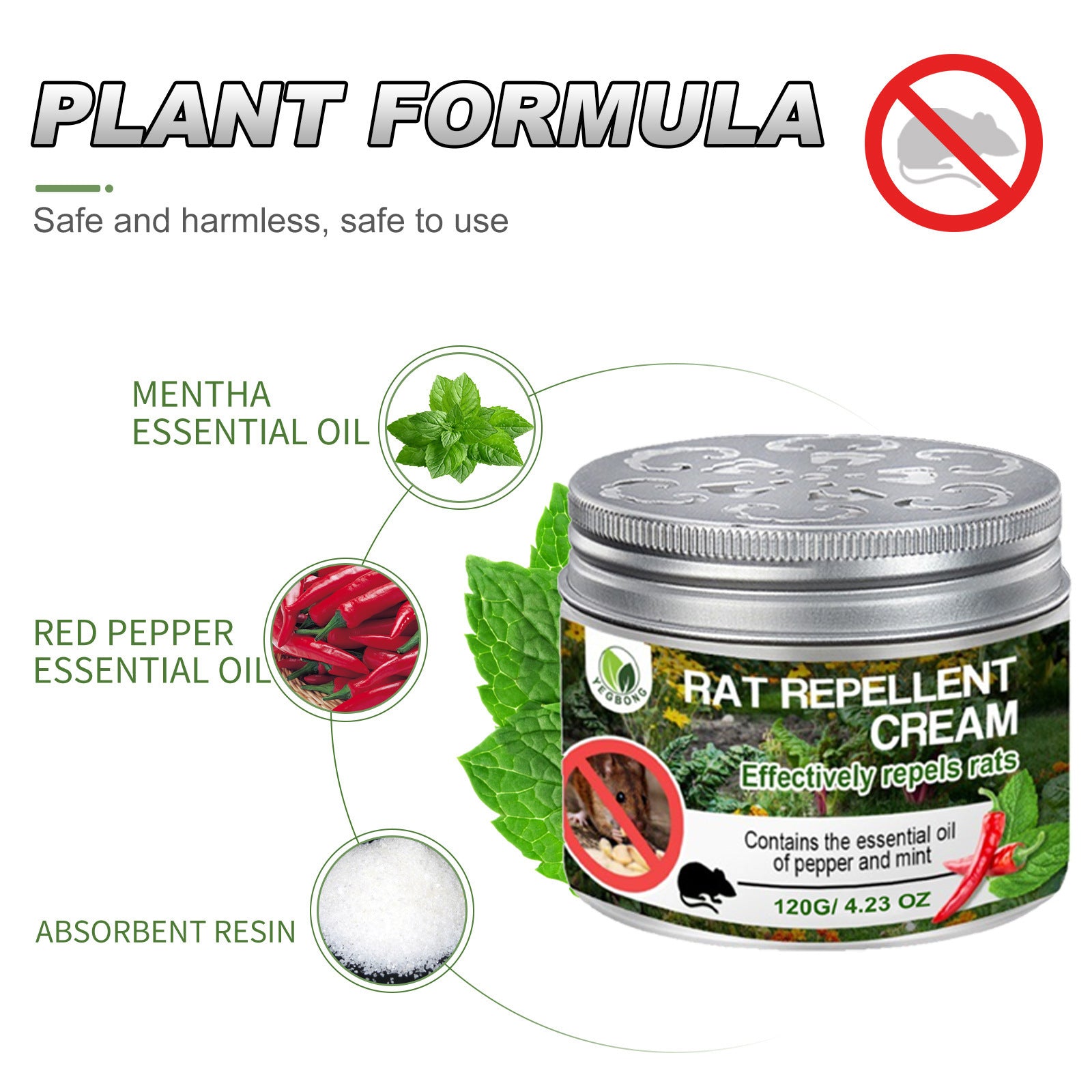 Gardening Household Rat Repellent Cream Vegetable Garden