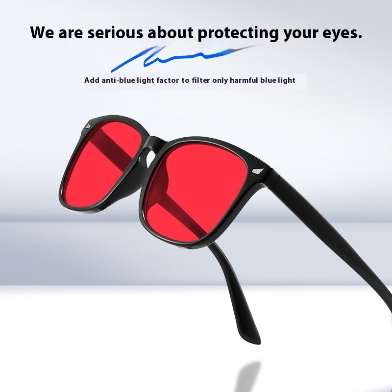Anti-blue Light UV Protection Red Light Glasses