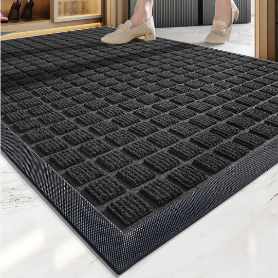 Outdoor Indoor Thick And Durable Rubber Back Door Entrance Mat