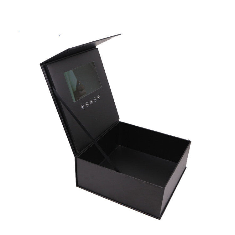 LCD Screen Video Gift Box Rose Flower Box